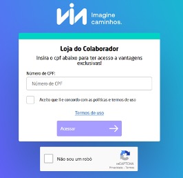 Exemplo Login Loja do colaborador